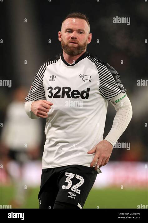 Derby County's Wayne Rooney Stock Photo - Alamy