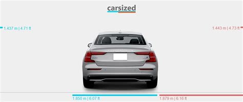 Dimensions Volvo S60 2018 Present Vs Volvo S90 2016 2020