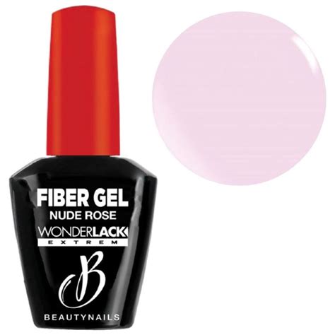 Base Builder Nude Rose Fiber Gel Beauty Nails 12ML