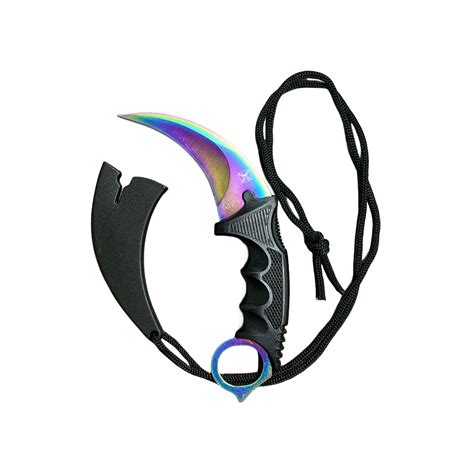 Faca Canivete Curvado Oxidado Bainha Modelo Karambit A Shopee