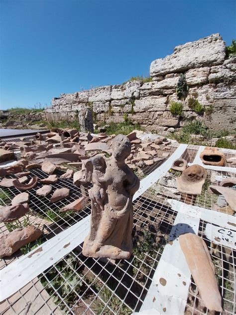 Eros e delfini, nuove scoperte nel tempio di Paestum. "Uno scavo che