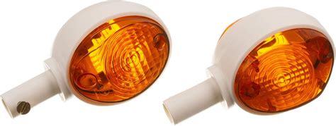 Mza Set Blinker In Wei Mit Orangenem Glas Simson Kr Schwalbe