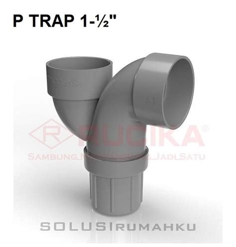 Jual P Trap Rucika D Jebakan Pembuangan Air Kotor Inch In Di