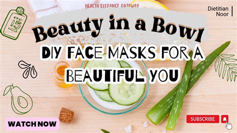 Diy Spa Day At Home Create Your Own Face Masks For All Skin Types