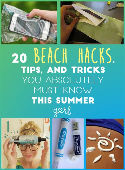 Beach Hacks Tips And Tricks You Absolutely Must Know This Summer