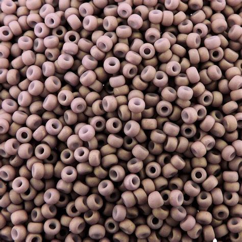 Miyuki Round Rocaille Seed Beads Size 110 23gm Fancy Frosted Rose Ls 11 2034 Ebay