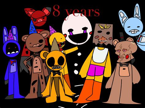 Happy Birthday Fnaf 2 By Bendy5552 On Deviantart