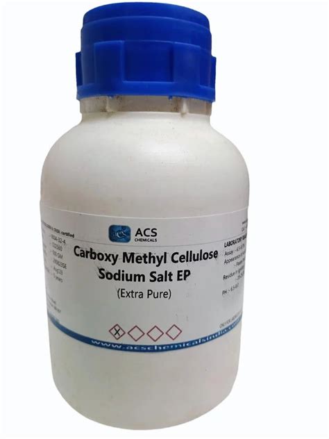 M08575 Carboxy Methyl Cellulose Sodium Salt Ep Packaging Type Plastic Bottle Packaging Size