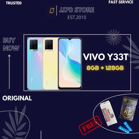 VIVO Y33T 8GB RAM 128GB ROM NEW 100 Shopee Malaysia