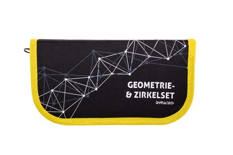 Dynatech Geometrie Und Zirkel Set Teilig Rei Verschluss Etui