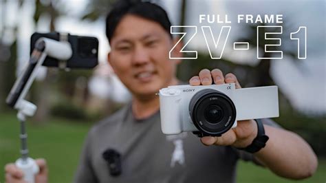 Sony ZV E1 Supercharged Camera For Creators Insta360 FLOW Phone