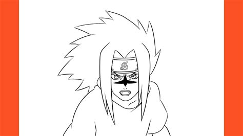 How To Draw Sasuke Curse Mark 2 Naruto Youtube