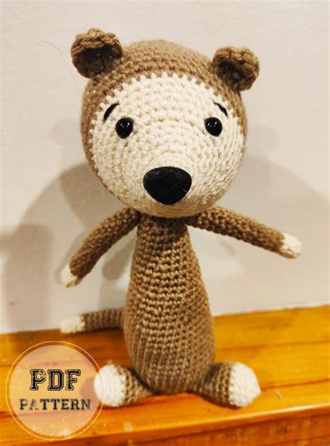 Amigurumi Ferret Crochet Pdf Free Pattern