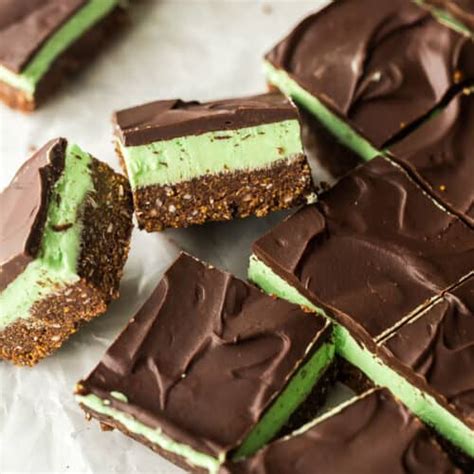 No Bake Mint Chocolate Bars Video The Recipe Rebel