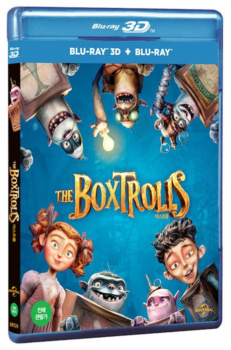 Blu Ray Disc D D The Boxtrolls