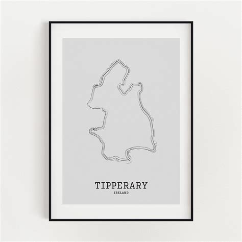 Tipperary Brush Print — Irish Wall Art Co.