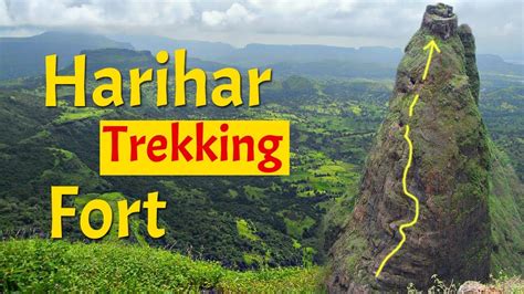 harihar trekking fort hill climbing  nashik maharastra