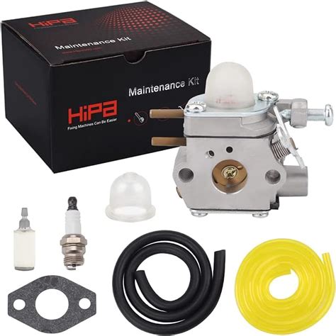 HIPA 753 06190 Carburetor With Fuel Line Filter Spark Plug For MTD Troy