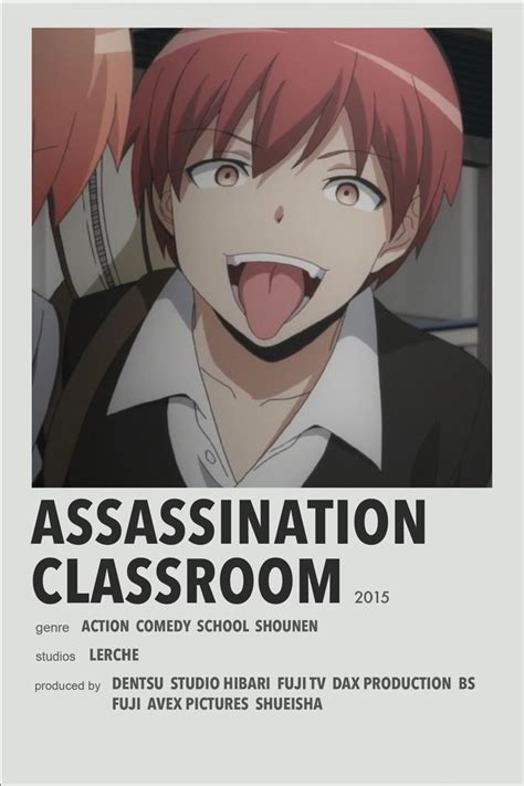 Assassination Classroom Anime Poster