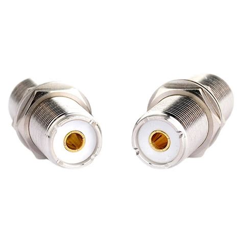 So239 Uhf Female To Female Jack Bulkhead Feedthrough Coaxial Rf Connec Envistia Mall