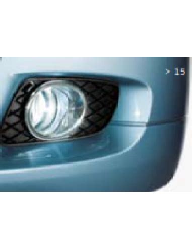 Chrome Fog Light Rings High Gloss Chrome Plated A