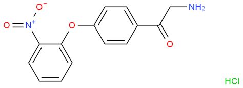 2 Amino 1 4 2 Nitro Phenoxy Phenyl Ethanone Hydrochloride 2 Amino