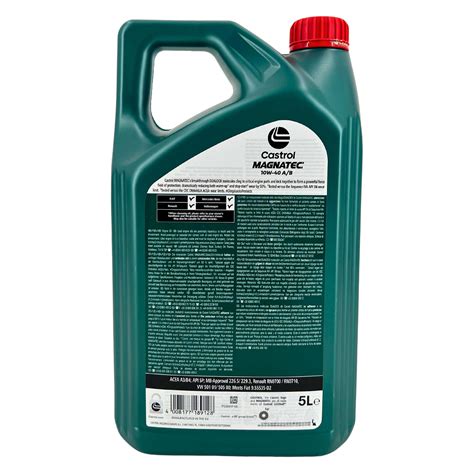 Castrol Magnatec 10W 40 A B 5 Liter 15F09A