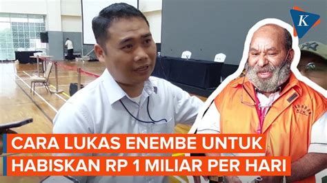 Video KPK Duga Lukas Enembe Susun Pergub Agar Dapat Dana Makan Dan