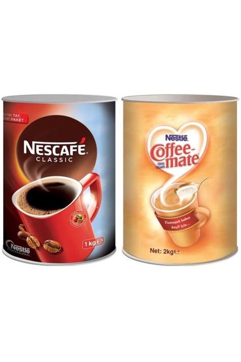 Nescafe Classic 1kg Nestle Coffe Mate 2kg Fiyatı Yorumları Trendyol