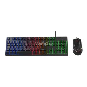 Kit Gamer Teclado Mouse Xtech Antec Xtk S Winpy Cl