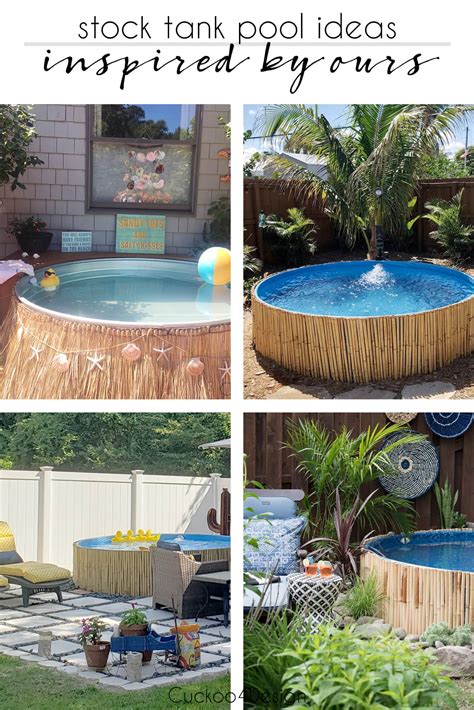 Stock Tank Pool Ideas Inspired By Our Pool Cuckoo4design