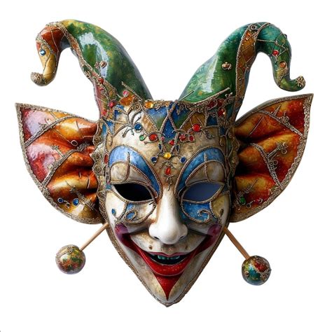 Premium Photo Venetian Carnival Mask Isolated On White Background