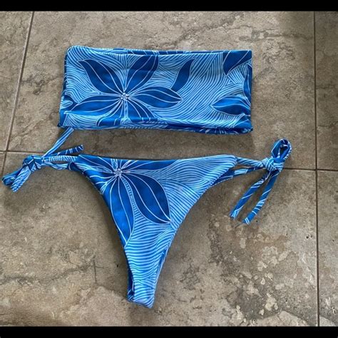 Handmade By Bikinikai Hawaii Swim Handmade Hawaiian Print Bikini