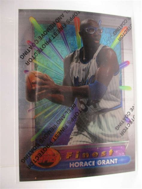 1994 95 Topps Finest 324 Horace Grant For Sale Online EBay