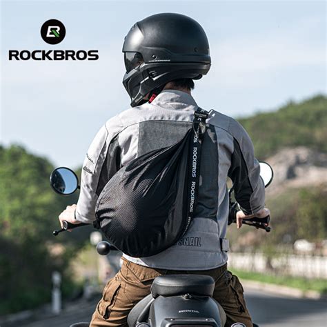 Rockbros Helmet Bag Large Capacity Convenient Reflective Logo