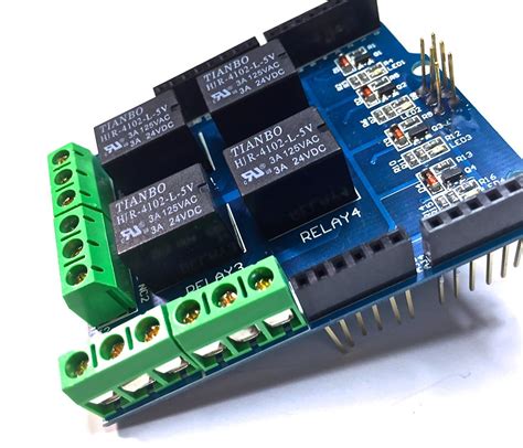 Rees Relay Shield V B V Channel Solid State Relay Module For