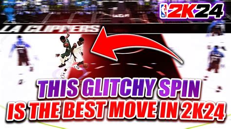 Glitchy Bump Spin Tutorial This Is The Best Move In NBA 2K24 YouTube