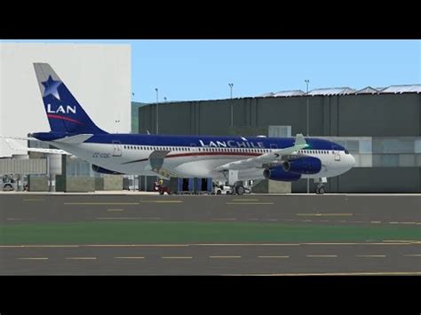 Real Flight Simulator Rfs Landing Medell N Airbus A Lan