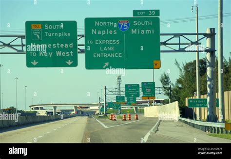 Everglades Fl Usa January 3 2020 The View Of The Exit Into