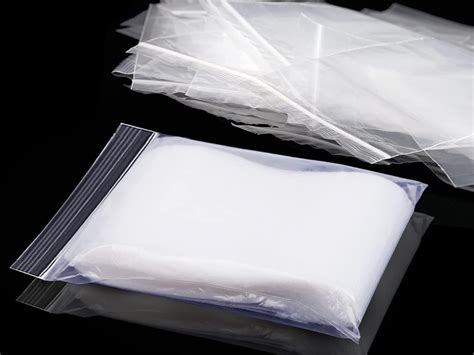 100PCS Small Bags Tiny Ziplock Bags Sealable Grip Seal Bags 7 X 10cm