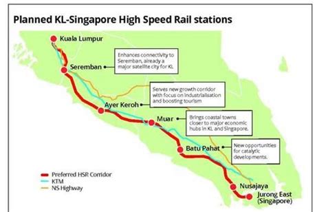 Kl Singapore High Speed Rail KL Singapore HSR Project S Korea