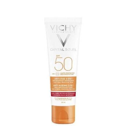 VICHY CAPITAL SOLEIL Krem ANTI AGE SPF50 50ml DERMOKOSMETYKI VICHY