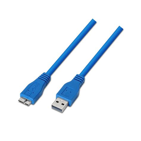 A105 0048 Cable USB 3 0 Tipo A Macho A Micro B Macho Azul 2 0