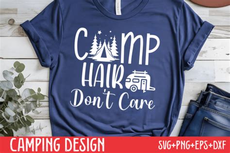 Camping SVG Camp Hair Don T Care SVG Graphic By CraftArt Creative