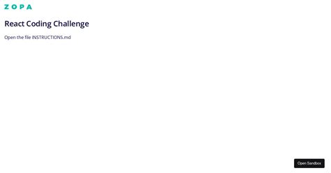 Zopa React Web Challenge Codesandbox