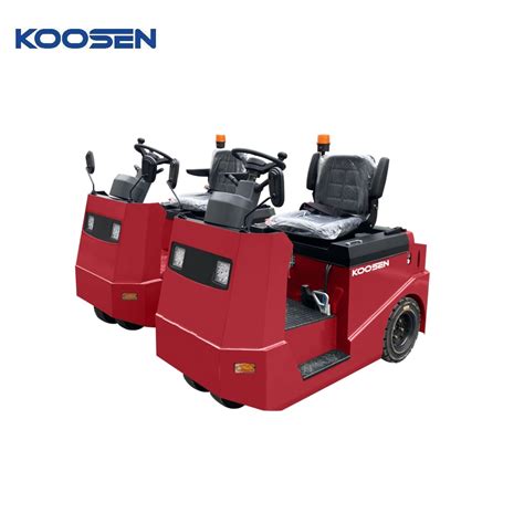 Koosen T Seating Solid Tyres Pallet Stacker Electric Towing Tugger