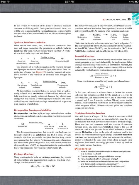 Principles Of Anatomy And Physiology Chapter The Chemical Level Of