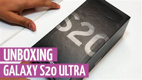 Unboxing Y Primeras Impresiones Del Samsung Galaxy S20 Ultra Youtube