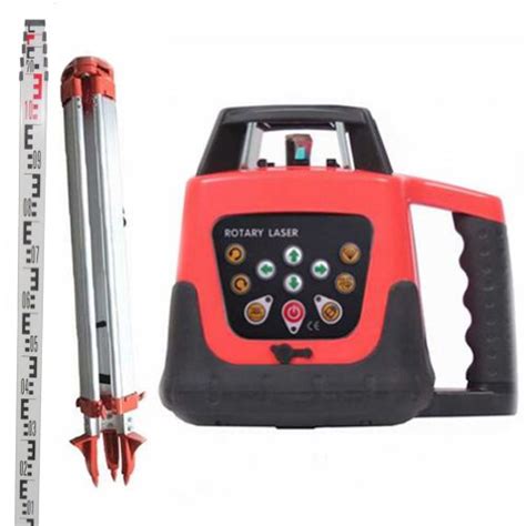 Buy Sanven Rotary Laser Level Tripod M Staff Fully Automatic