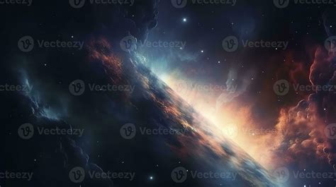 concept of nebula with galaxies in deep space cosmos discovery outer space and stars, 26585555 ...